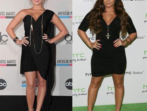 El antes y el después de Demi Lovato