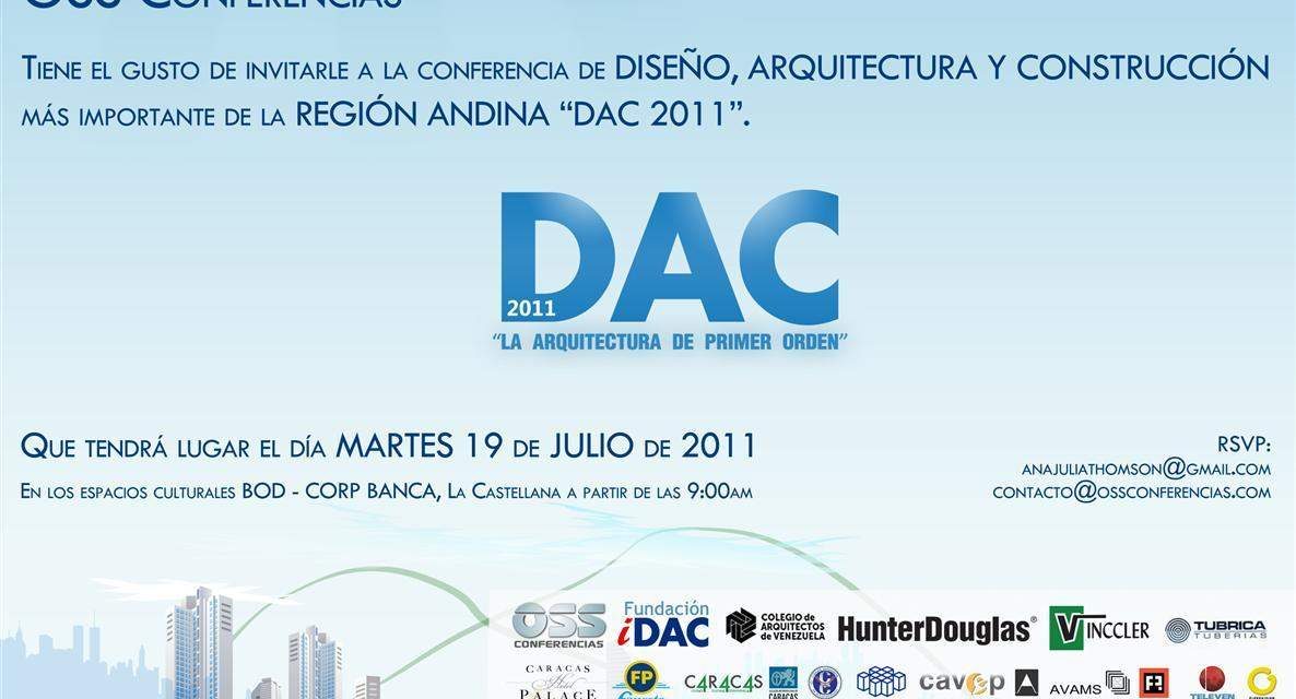 DAC 2011 – Diseño, Arquitectura y Construcción