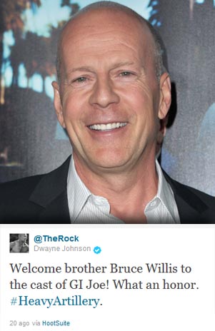 Bruce Willis estará en ‘G.I.Joe 2: Retaliation’
