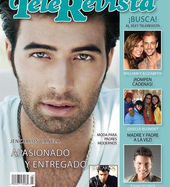 Jencarlos Canela es portada de la edición del mes de agosto de TeleRevista (+Fotos)