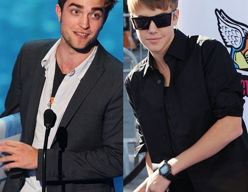 Justin Bieber VS. Robert Pattinson, duelo de románticos