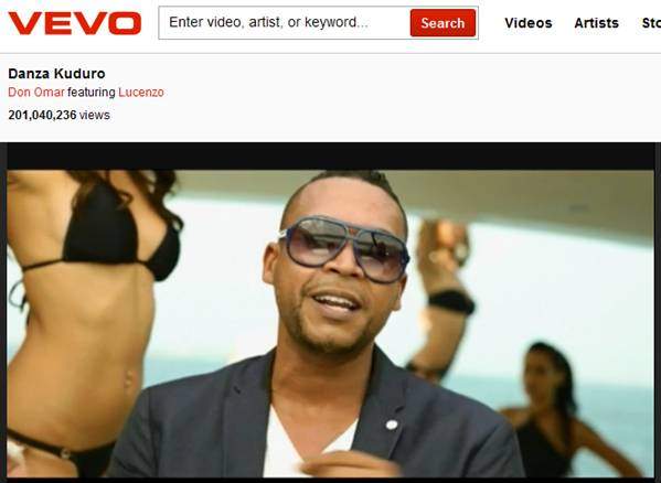 DON OMAR »Danza Kuduro» sobrepasa las 200 millones de visitas en Youtube