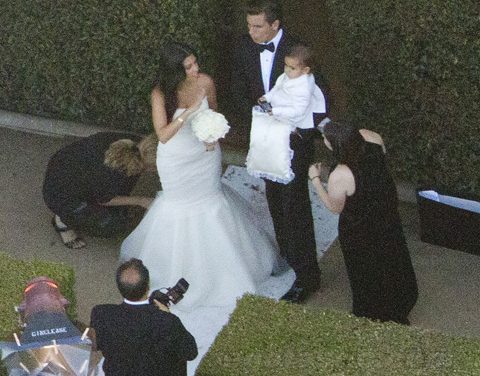 Kim Kardashian y Kris Humphries ya están casados