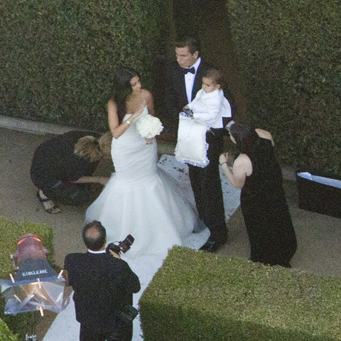 Kim Kardashian y Kris Humphries ya están casados