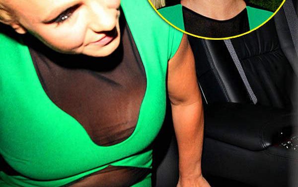 Britney Spears vuelve a enseñar las bragas a la prensa