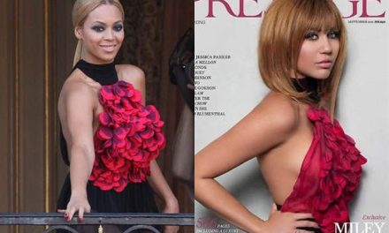 Miley Cyrus se copió de Beyoncé