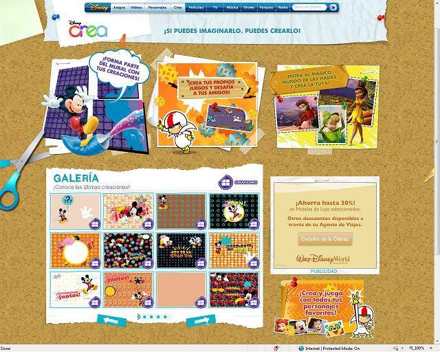 DISNEY LANZA CREA, EL NUEVO SITIO DONDE LOS USUARIOS PUEDEN CREAR SUS PROPIOS JUEGOS ONLINE