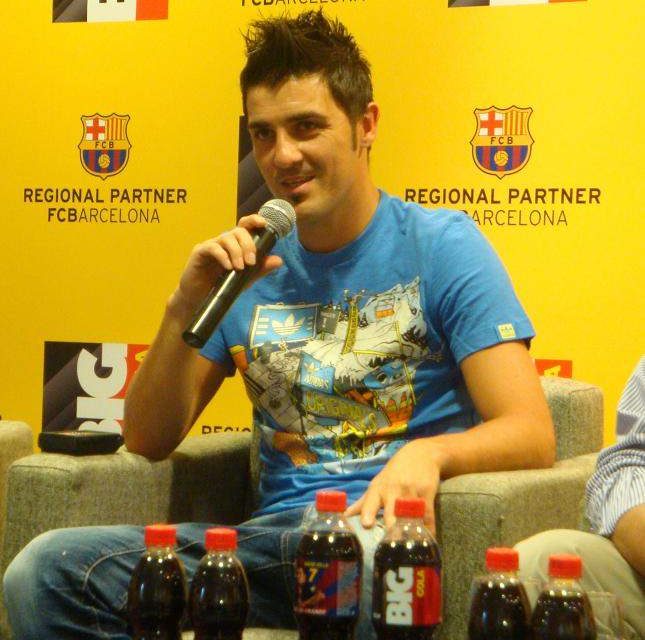 BIG COLA firma acuerdo con David Villa para Latinoamérica