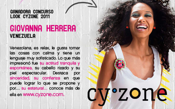Giovanna Herrera, chica Look Cyzone Venezuela 2011, se une al American Model Venezuela