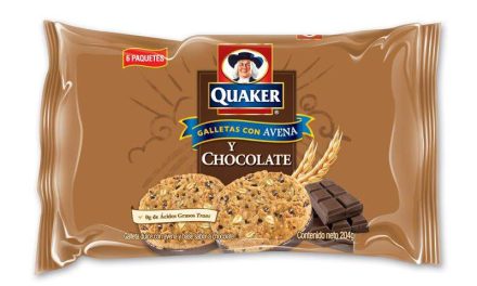 PepsiCo Alimentos lanza galletas Quaker de chocolate