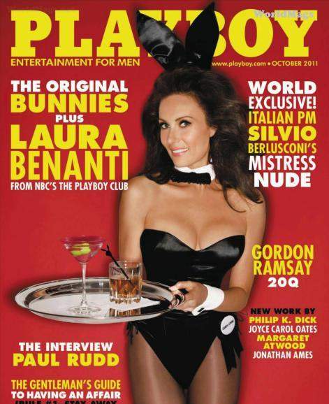 Laura Benanti y ‘The Playboy Club’ portada en Playboy USA de Octubre 2011 (+Fotos)