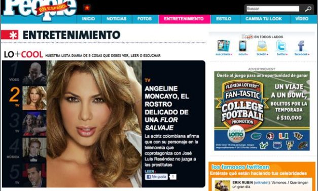Angeline Moncayo… El Rostro Delicado de Flor Salvaje en la portada de la revista People en Español