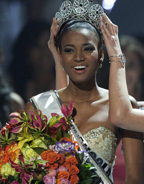 Miss Angola Leila Lopes de 25 años es la Miss Universo 2011