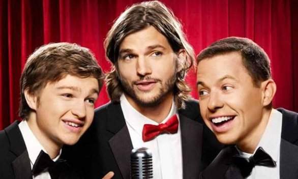 Los compañeros de Ashton Kutcher dicen que no es tan divertido como Charlie Sheen