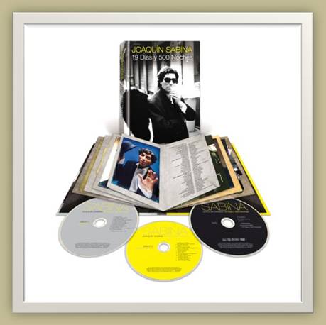 JOAQUÍN SABINA PUBLICA UNA EXTRAORDINARIA EDICIÓN ESPECIAL DEL ÁLBUM 19 DÍAS Y 500 NOCHES, SU OBRA CUMBRE