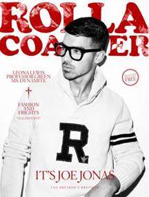 JOE JONAS IMPECABLE EN PORTADA DE REVISTA ROLLACOASTER (+Foto portada)