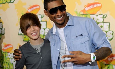 Justin Bieber y Usher graban una canción de Navidad