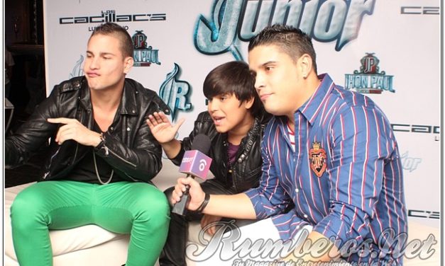 JUNIOR DEBUTA CON »TU ME ENSEÑASTE»… De la mano de Los Cadillac’ (+Fotos)