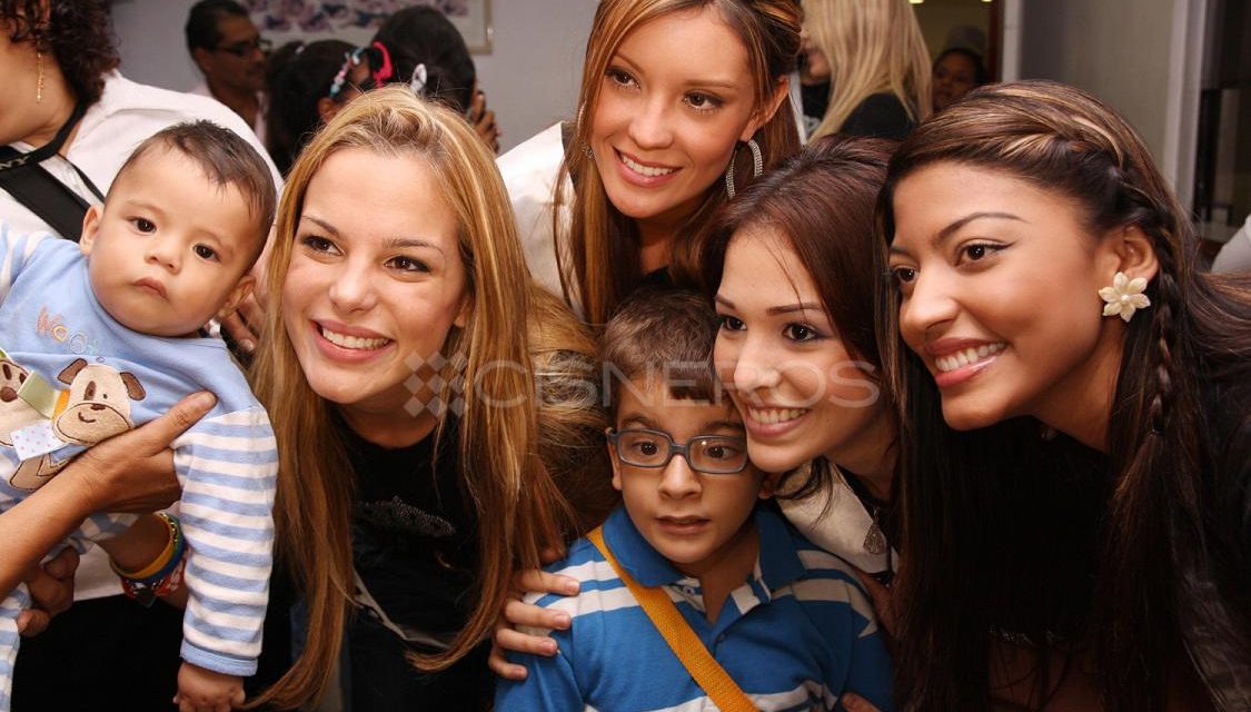 La Organización Miss Venezuela también colaboró con el Hospital Ortopédico Infantil