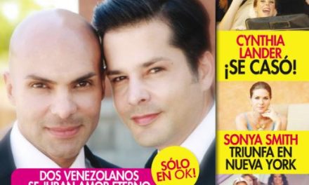 OK! Venezuela desata el escándalo al publicar la primera boda gay de dos venezolanos