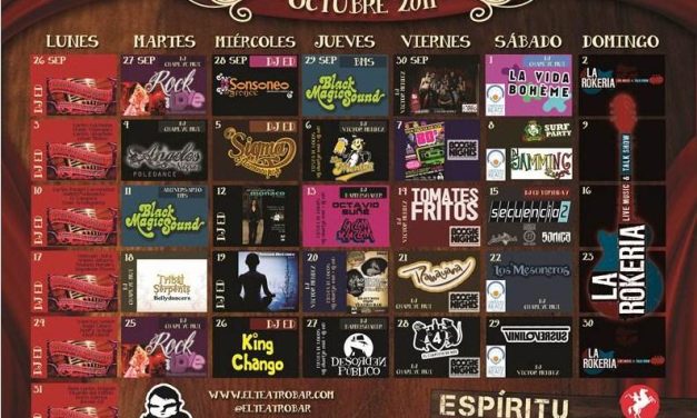 El Teatro Bar celebra su tercer aniversario con tremendos invitados