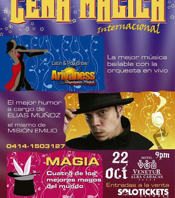 LA MAGIA TOMA CARACAS CON … RA MAGIC CONVENTION 2011