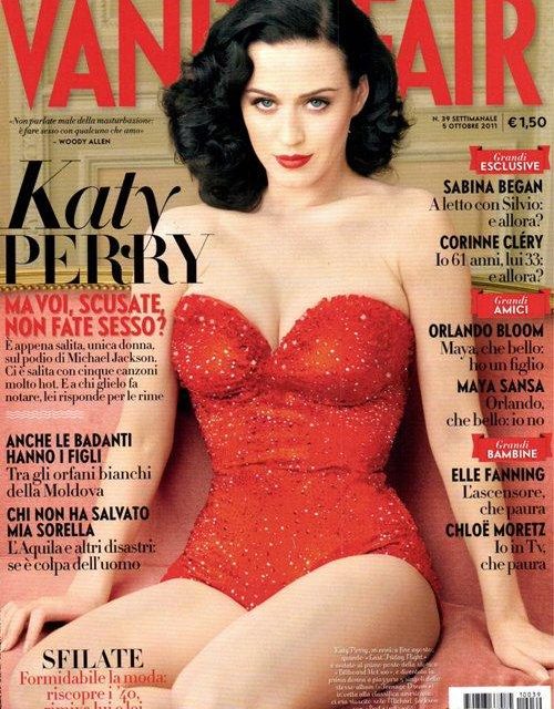 Katy Perry, muy sensual y atrevida para Vanity Fair (+Fotos)