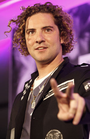 David Bisbal celebra diez años de carrera con concierto