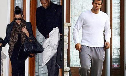 Kim Kardashian sorprende al visitar a su exesposo