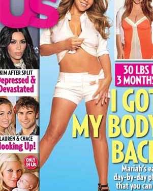 Mariah Carey luce una escultural figura tras adelgazar 14 kilos