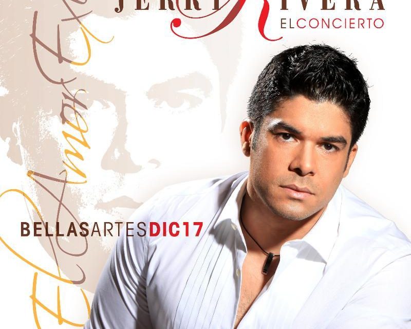 JERRY RIVERA: »EL AMOR EXISTE» EN EL CENTRO DE BELLAS ARTES DE PUERTO RICO
