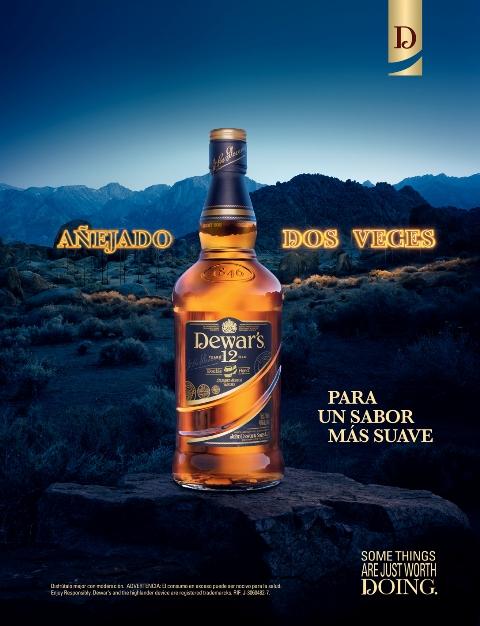 AÑEJADO DOS VECES: NUEVA CAMPAÑA DE DEWAR’S 12