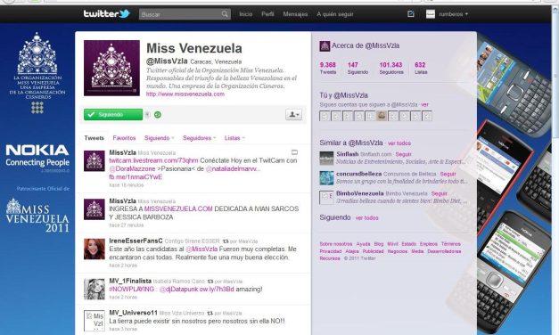 CREAN CUENTAS FALSAS EN TWITTER A NOMBRE DE VENEVISION, JOAQUIN RIVIERA Y MISS VENEZUELA