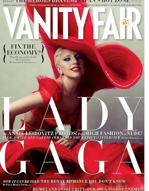Lady Gaga se desnudó para Vanity Fair (+Fotos)