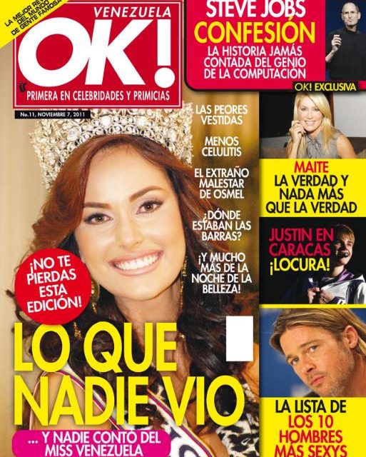 Revista OK! cuenta lo que nadie vio del Miss Venezuela