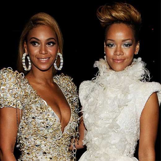 Beyoncé salvó a Rihanna de una crisis nerviosa