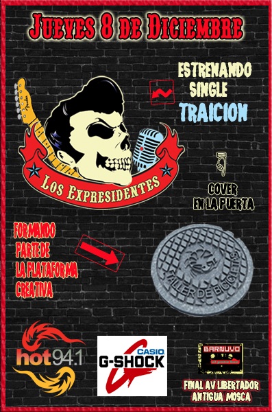 LOS EXPRESIDENTES »SIN PARAR DE SONAR»