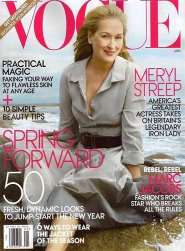 Meryl Streep se convierte en la mujer ‘Vogue’ más senior de la historia