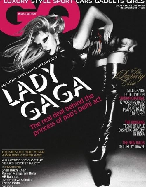 Lady Gaga cierra con su desnudo el año en GQ (+Fotos)