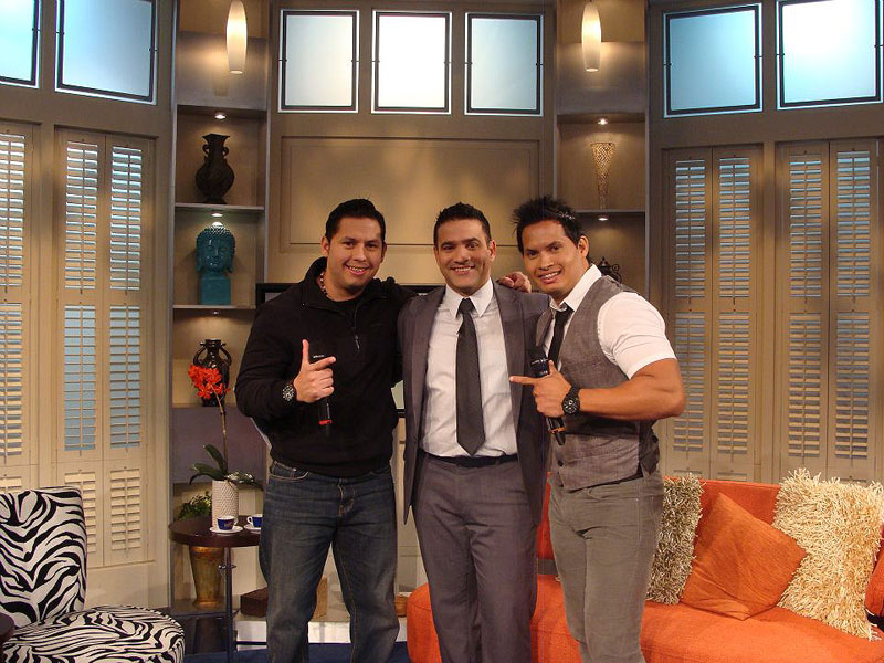 Sensao brilló en Univisión y Telemundo… Con su tour navideño
