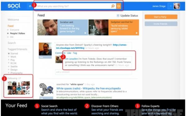 Microsoft se estrena en las redes sociales con So.cl