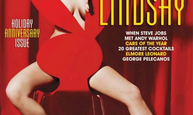 Lindsay Lohan se desnudó a lo Marilyn Monroe para la revista Playboy (+Fotos)