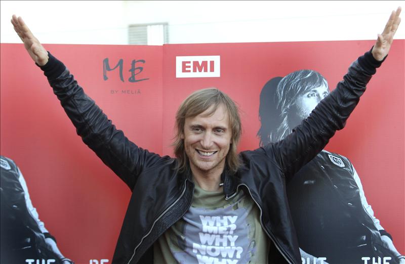 David Guetta, con 3,2 millones de euros, el músico francés mejor pagado en 2011