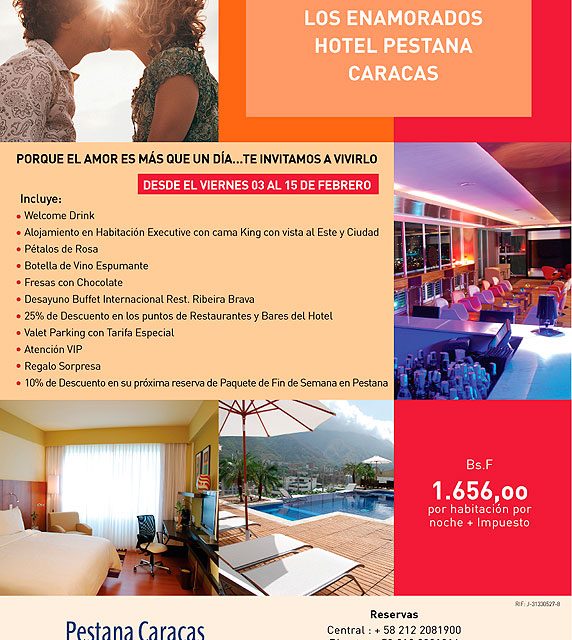 Una temporada para disfrutar de un elegante romance en Caracas
