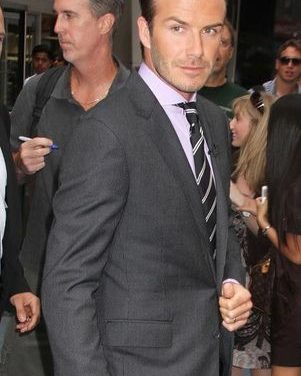 David Beckham se siente joven a sus 36 años