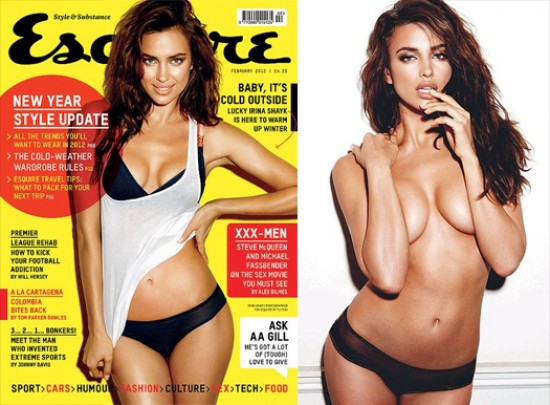 Irina Shayk lo enseña casi todo en ‘Esquire’, pero se niega a posar para ‘Playboy’ (+Fotos)