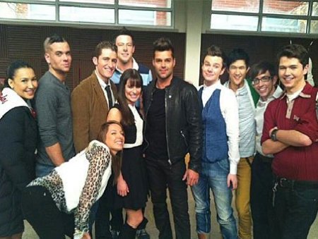 »¡Fue increible participar en Glee!»: Ricky Martin