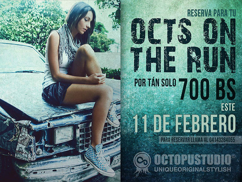Fotos profesionales y divertidas por bajo costo… Inscríbete para OCTS ON THE RUN  el próximo 11 de febrero