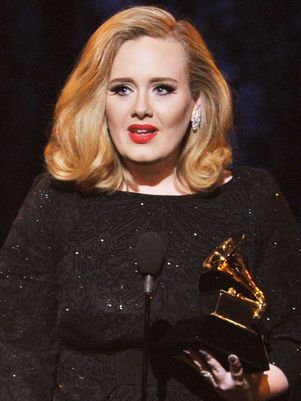Adele consigue el premio a la Canción del Año #GrammyAwards2012