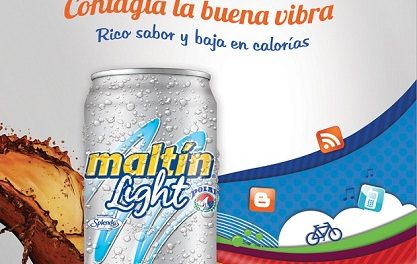 Maltín Polar Light exhibe nueva imagen »buena vibra»